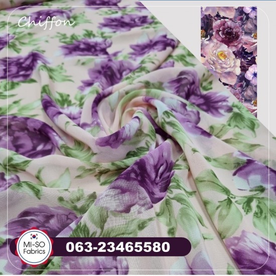 ผ้าชีฟองเกาหลี  - ผ้าเกาหลี - มีโซ ผ้าชีฟองเกาหลี  - ผ้าเกาหลี - มีโซ