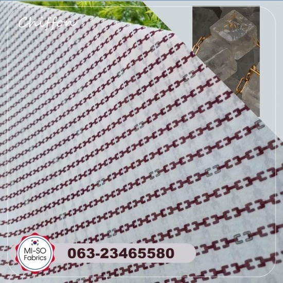 ผ้าชีฟองโดบี้  - ผ้าเกาหลี - มีโซ ผ้าชีฟองโดบี้  - ผ้าเกาหลี - มีโซ